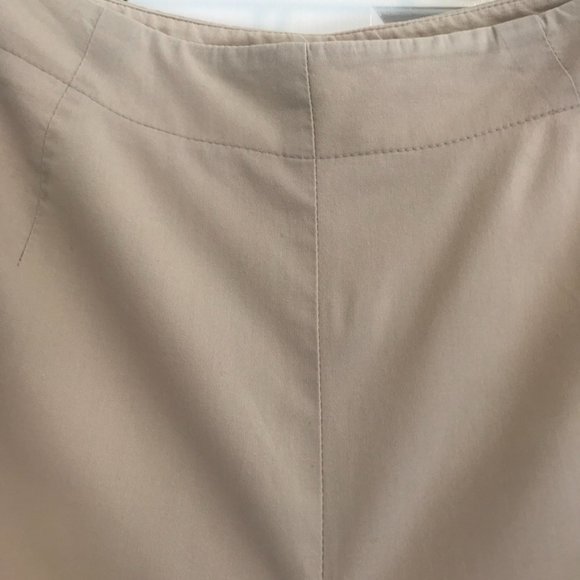 Vintage 80s Club Newport Capris Pants Size 8 USA Soft Light Tan Cropped EUC - Picture 4 of 10